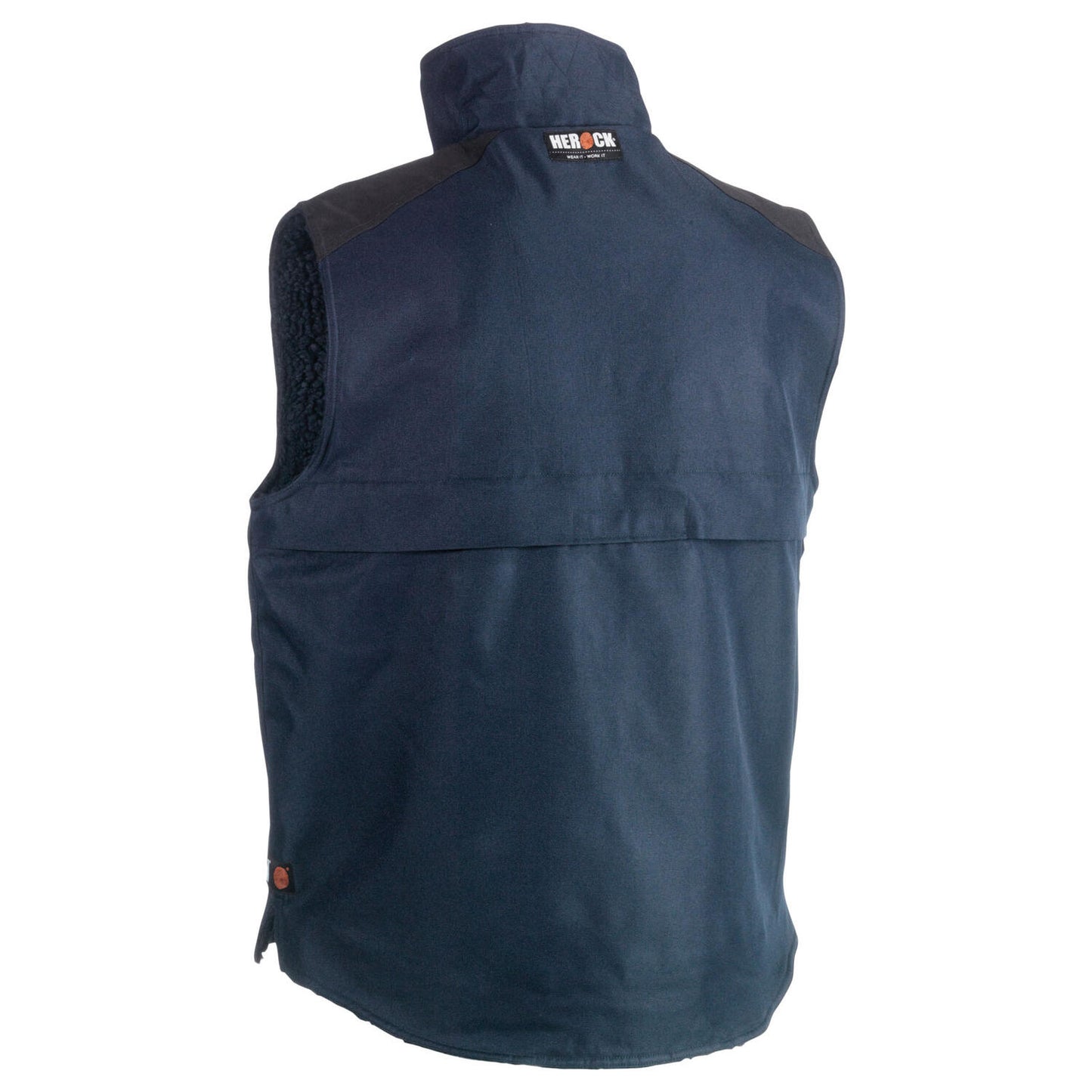 Herock Theseus bodywarmer in de kleur marineblauw