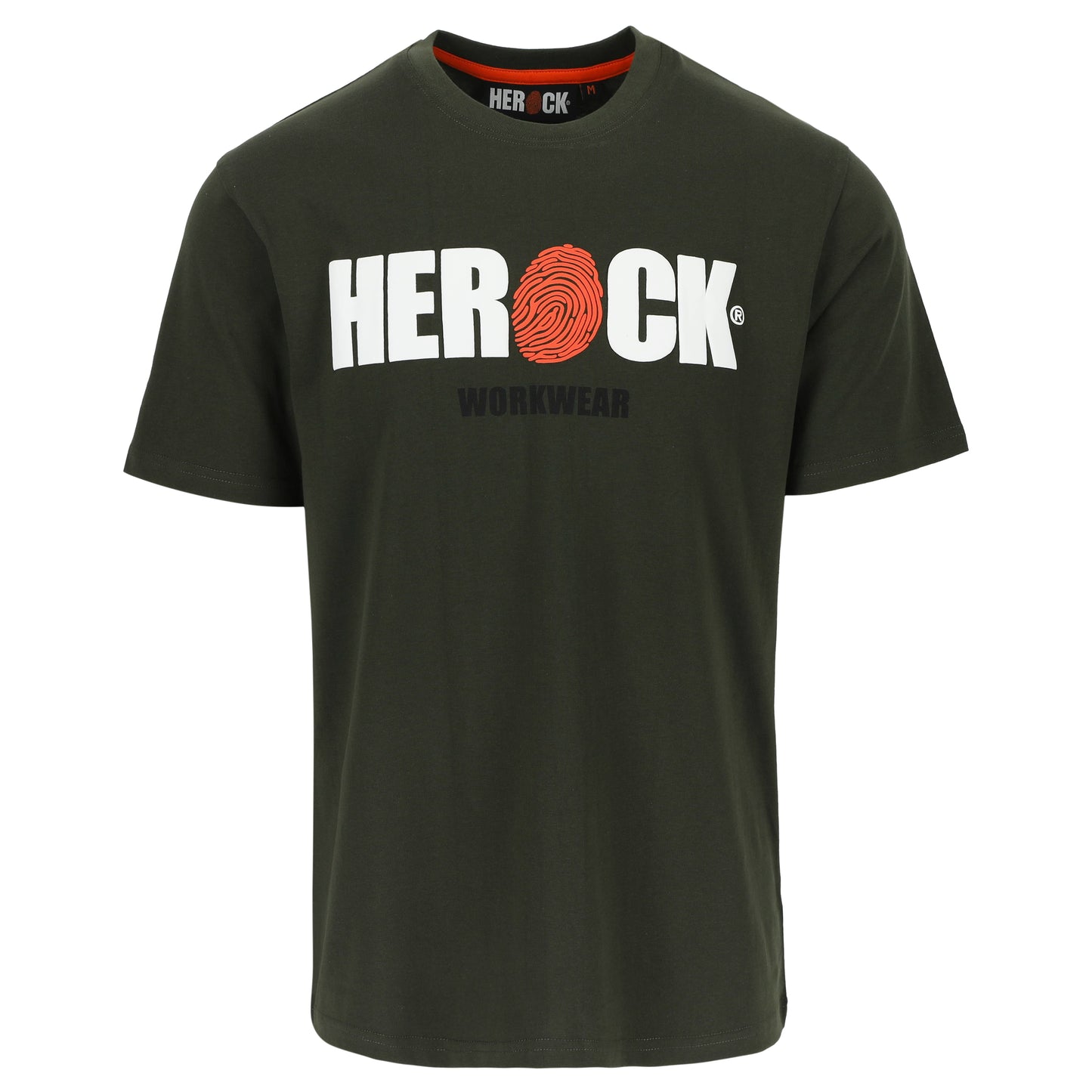 Herock Eni T-Shirt korte mouwen in de kleur donker khaki